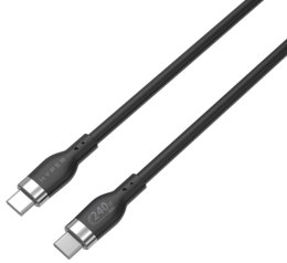 Hyper Juice 240W Silicone USB-C to USB-C Cable 1m - Black