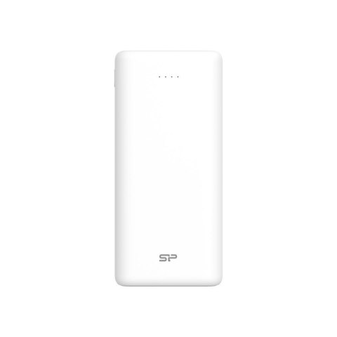 Powerbank Silicon Power Share C20QC 20000mAh 2xUSB Typ A + 1x USB Typ-C, LED biały