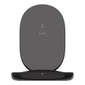 Ładowarka bezprzewodowa Belkin BoostCharge Wireless Charging Stand Qi-compatible 15W + QC 3.0 24W Wall Charger Black