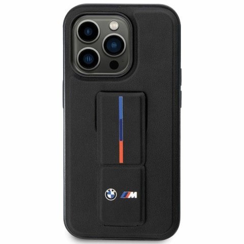 Etui BMW BMHCP14S22GSLK iPhone 14 6.1" czarny/black hardcase Grip Hot Stamp