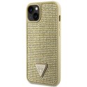 Guess GUHCP14MHDGTPD iPhone 14 Plus 6.7" złoty/gold hardcase Rhinestone Triangle