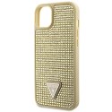 Guess GUHCP14MHDGTPD iPhone 14 Plus 6.7" złoty/gold hardcase Rhinestone Triangle