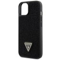 Guess GUHCP14SHDGTPK iPhone 14 6.1" czarny/black hardcase Rhinestone Triangle