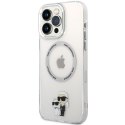 Karl Lagerfeld KKLHMP13XHNKCIT iPhone 13 Pro Max 6,7" hardcase transparent Iconic Karl&Choupette Magsafe