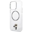 Karl Lagerfeld KKLHMP13XHNKCIT iPhone 13 Pro Max 6,7" hardcase transparent Iconic Karl&Choupette Magsafe