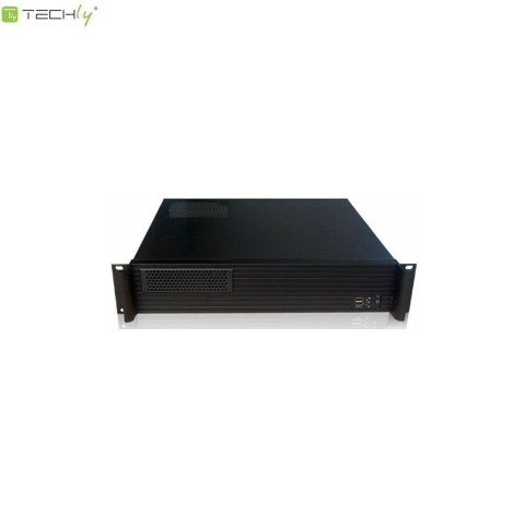 Obudowa serwerowa Techly ATX Rack 19" 2U, czarna