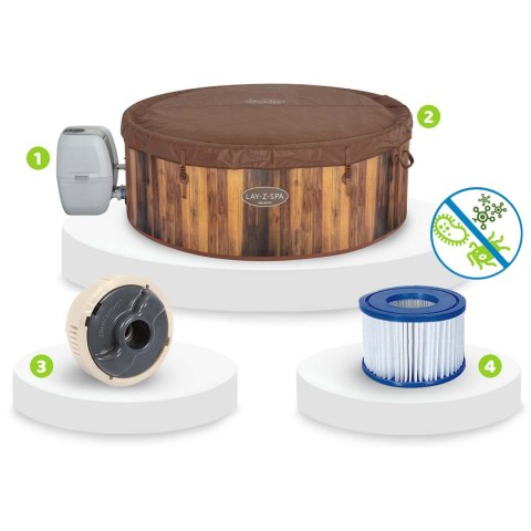 Dmuchane SPA Jacuzzi Lay-Z Helsinki 7 osobowe Bestway 60025