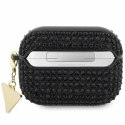 Guess GUAP2HDGTPK AirPods Pro 2 cover czarny/black Rhinestone Triangle Charm