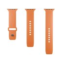 PURO ICON - Elastyczny pasek do Apple Watch 38/40/41 mm (S/M & M/L) (Apricot)