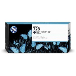 HP oryginalny ink / tusz 3WX25A, HP 728, matte black, 130ml, HP DesignJet T830