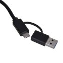 UNITEK ADAPTER USB-A/C - RJ45 2.5G ETHERNET (M/F)