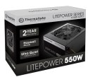 Litepower II Black 550W (Active PFC, 2xPEG, 120mm, Single Rail)