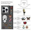 Przypinki Pinit Tattoo Pin do Pinit Case Wzór 2