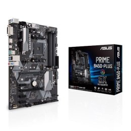 Płyta główna PRIME B450-PLUS AM4 4DDR4 DVI/HDMI/M.2 ATX