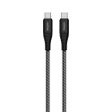 Energizer Ultimate - Kabel połączeniowy USB-C do USB-C 100W 2m (Czarny)