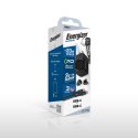 Energizer Ultimate - Ładowarka sieciowa Multiplug EU / UK / US GaN 20W PD + kabel USB-C (Czarny)