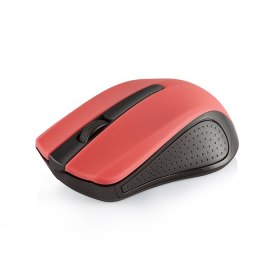 Bezprzewodowa mysz optyczna WM9 Czarno-czerwona