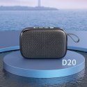 WEKOME D20 - Przenośny bezprzewodowy głośnik Bluetooth V5.0 (Czarny)