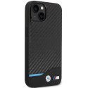 Etui BMW BMHCP13M22NBCK iPhone 13 6.1" czarny/black Leather Carbon