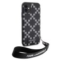 Karl Lagerfeld KLHCN61SAKLMBSK iPhone 11 / Xr 6.1" czarny/black hardcase Monogram Losange Saffiano