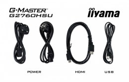 IIYAMA Monitor G-Master 27 cali G2760HSU-B3 TN,165Hz,0.5ms,400cd/m2,HDMI,DP,USB