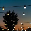 Twinkly | Festoon Smart LED Lights 40 AWW (Gold+Silver) G45 bulbs, 20m | AWW - Cool to Warm white