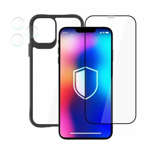 3MK Comfort Set 4in1 iPhone 12 Pro 6.1" Zestaw akcesoriów ochronnych 4w1