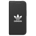 Adidas OR Booklet Case BASIC iPhone 14 Pro 6.1" czarno biały/black white 50182