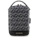 Guess Torba GUHBHGCFSEK Organizer czarny/black GCube Stripe