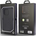 Audi Synthetic Leather iPhone 14 Pro 6.1" czarny/black hardcase AU-TPUPCIP14P-TT/D1-BK