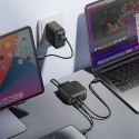 ENERGEA ład. siec. 1xUSB+3xUSB-C PD-PPS-QC 3.0 100W 3C1A czarny/black US+EU Travelite GAN100