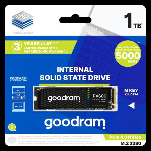 Dysk SSD Goodram PX600 1TB