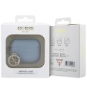 Guess GUAP23DSLGHDB AirPods Pro 2 cover niebieski/blue 3D Rubber 4G Diamond Charm