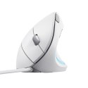 Mysz TRUST Verto ERGO vertical ergonomic White