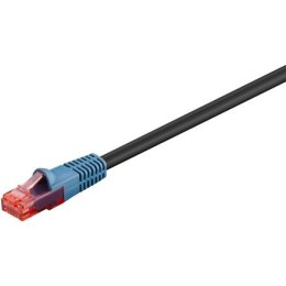 Goobay | CAT 6 | Kabel krosowy | Skrętka nieekranowana (UTP) | Męski | RJ-45 | Męski | RJ-45 | Czarny | 30 m