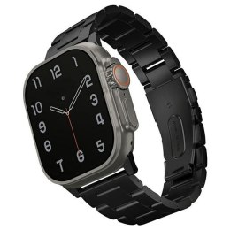 UNIQ pasek Osta Apple Watch 42/44/45/ 49mm Series 1/2/3/4/5/6/7/8/SE/SE2/Ultra Stainless Steel czarny/midnight black