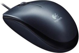 Mysz Logitech M100 910-005003 (optyczna; 1000 DPI; kolor czarny)