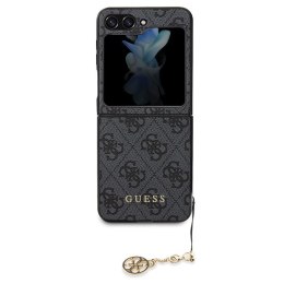 Guess GUHCZF5GF4GGR F731 Z Flip5 szary/grey hardcase 4G Charms Collection