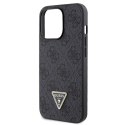 Guess GUHCP13XP4TDSCPK iPhone 13 Pro Max 6.7" czarny/black hardcase Crossbody 4G Metal Logo