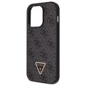 Guess GUHCP14XP4TDSCPK iPhone 14 Pro Max 6.7" czarny/black hardcase Crossbody 4G Metal Logo