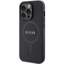 Guess GUHMP14XPSAHMCK iPhone 14 Pro Max 6.7" czarny/black hardcase Saffiano MagSafe