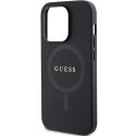 Guess GUHMP14XPSAHMCK iPhone 14 Pro Max 6.7" czarny/black hardcase Saffiano MagSafe