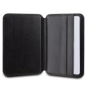 Karl Lagerfeld KLWMSPSAKHCK Wallet Card Slot Stand Saffiano Monogram Choupette MagSafe czarny/black