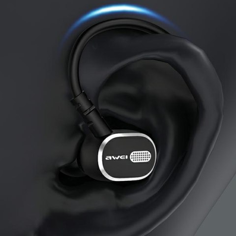 AWEI słuchawki stereo TC-6 USB-C czarny/black