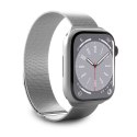 Puro Milanese Magnetic Band - Pasek ze stali nierdzewnej do Apple Watch 42/44/45/49 mm (srebrny)