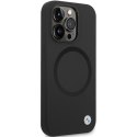 BMW BMHMP14LSILBK2 iPhone 14 Pro 6.1" czarny/black Signature Liquid Silicone MagSafe