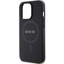 Guess GUHMP13LPSAHMCK iPhone 13 Pro / 13 6.1" czarny/black hardcase Saffiano MagSafe