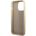 Guess GUHCP13LHG4SGD iPhone 13 Pro / 13 6.1" złoty/gold hardcase Glitter Script Big 4G