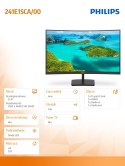 Monitor 241E1SCA 23.6 cali VA Curved HDMI Głośniki