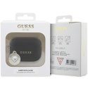 Guess GUAP2PGEHCDK AirPods Pro 2 cover czarny/black Fixed Glitter Heart Diamond Charm